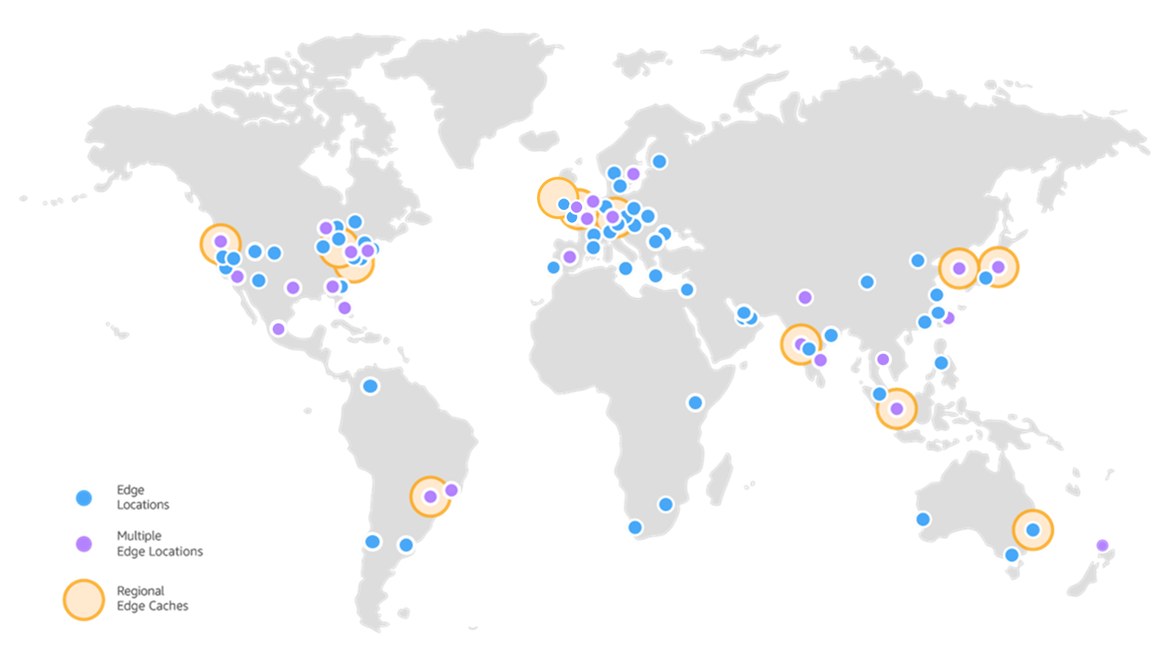 Amazon Cloudfront Edge Locations